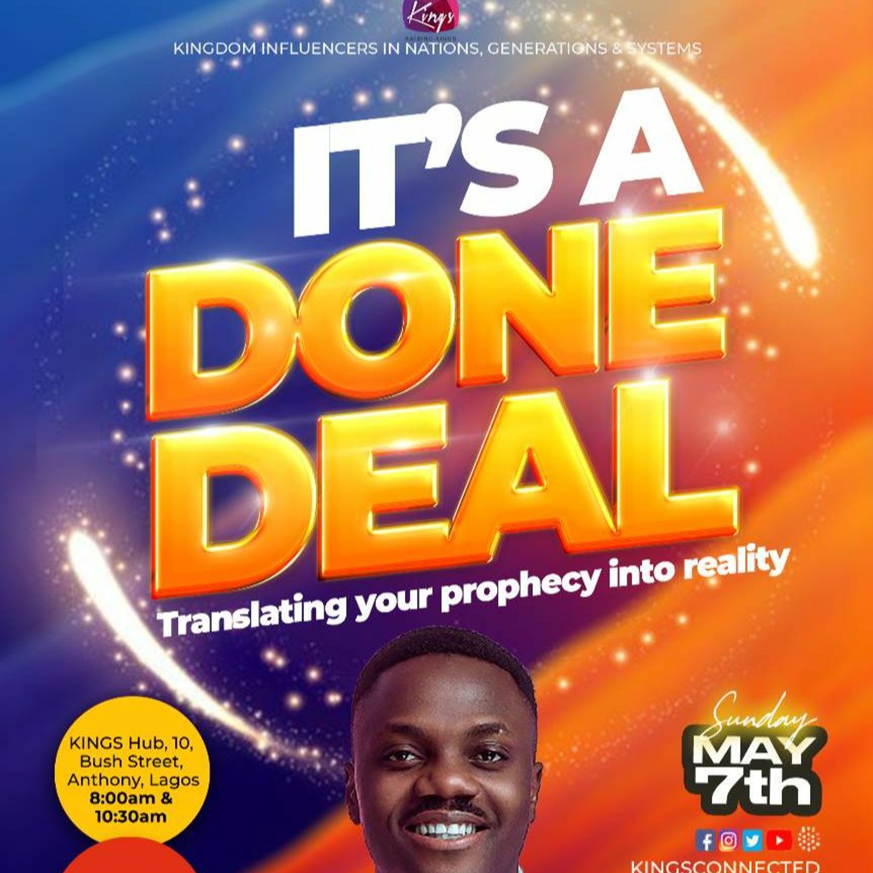 IT'S A DONE DEAL: Translating your prophecy into reality - Island Centre