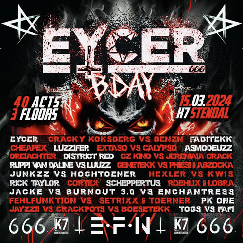 Promo Set - Eycer B-DAY KELLER @K7 Stendal