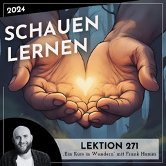 Lektion 271 – Schauen lernen – Ein Kurs in Wundern mit Frank Hamm