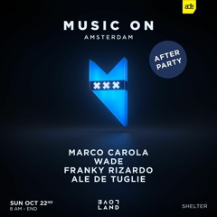 Ale De Tuglie x Music On x Loveland Afterparty @ Shelter Amsterdam | ADE 2023 - 22.10.23