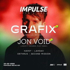 Impulse D&B ft. Grafix & Jon Void 'Warm-Up Mix' by Bulack