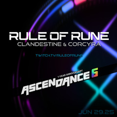 Progressive Breaks // Clandestine & Corcyra // ASCENDANCE 006 Live Set // June 29th, 2025