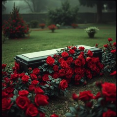 Coffin in the Garden