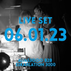 Live Set | 06.01.23 | Gleis 8 | eskarlation3ooo b2b alias3ooo 150-160 bpm