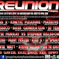 DJ Smurf @ Reunion. Rosyth, Scotland - 16/11/2019