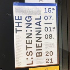 The L:sten:ng Biennial_Live(detail)@ASS_15 JULY 2021.
