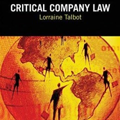 PDf Critical Company Law