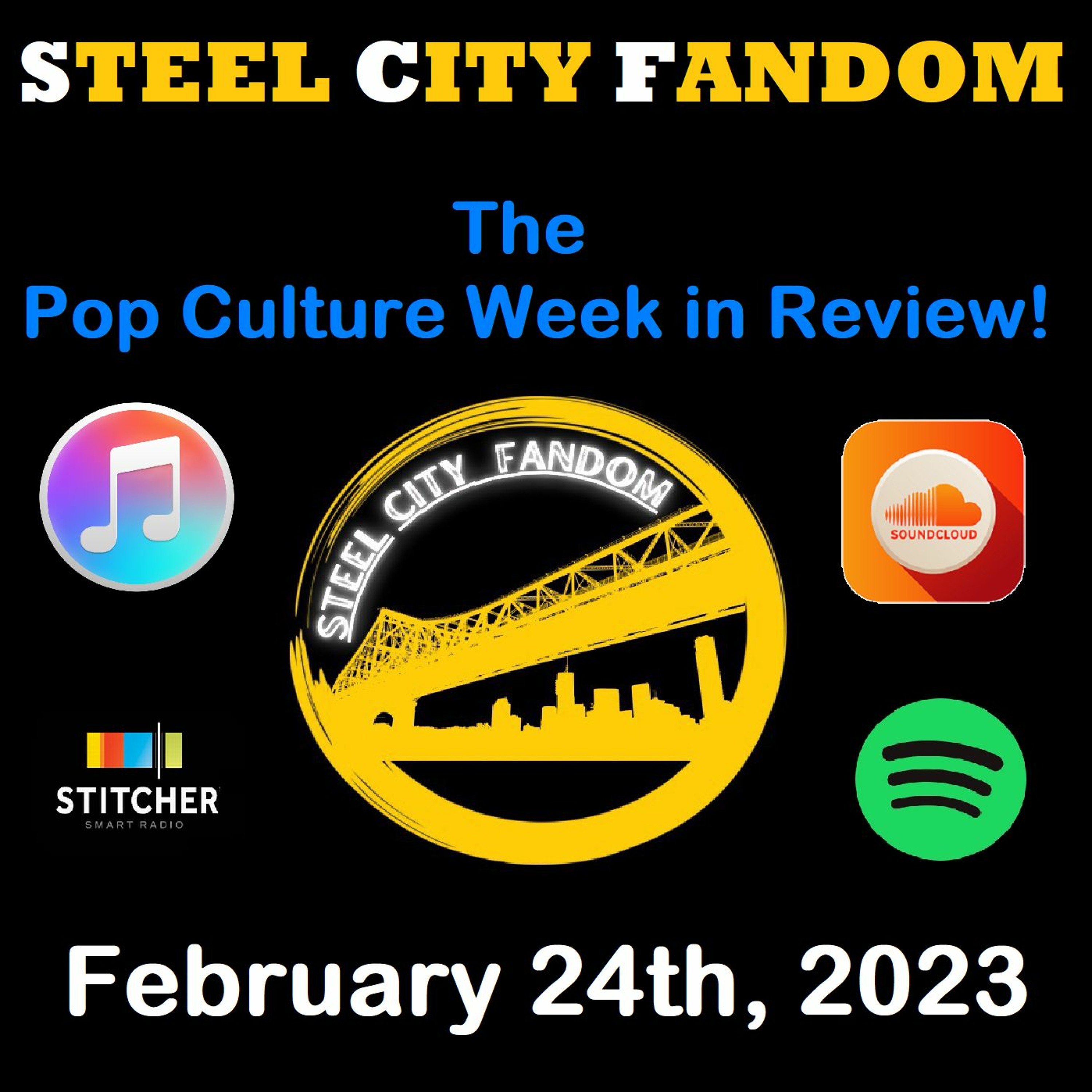 The Pop Culture Week in Review - February 24th, 2023 episode artwork