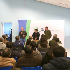 Alejandro Echarren - Ñorquinco inauguró una obra clave y proyecta mejoras con el bono petrolero