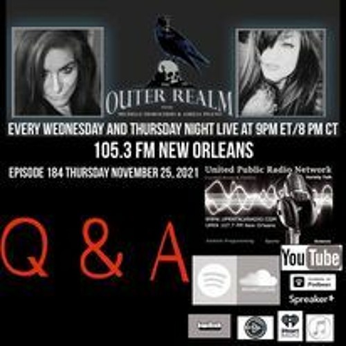 The Outer Realm Radio Q&A with Michelle and Amelia , November 25th, 2021