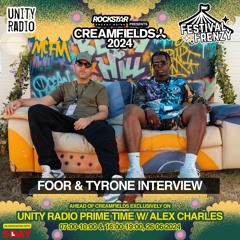 FooR | Creamfields Interview w/ DJ Basha | #FestivalFrenzy | 2024 06 26