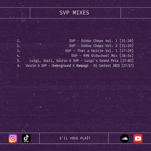 SVP - Mixes