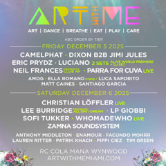 Eric Prydz @ Zamna Stage - Art With Me Miami 2025 Day 1 (December 5, 2025)