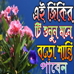 এই জিকির টি শুনুন মনে বড়ো শান্তি পাবেন ইনশা আল্লাহ