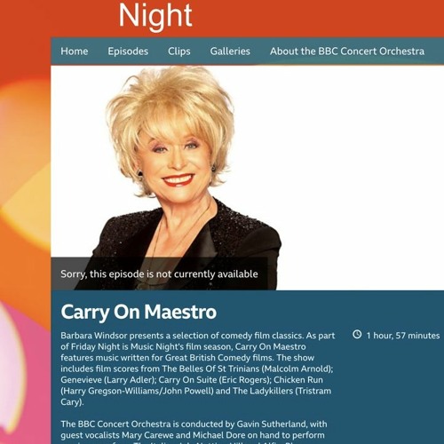Stream Alfie Radio 2 - Barbara Windsor by marycarewe | Listen online for  free on SoundCloud