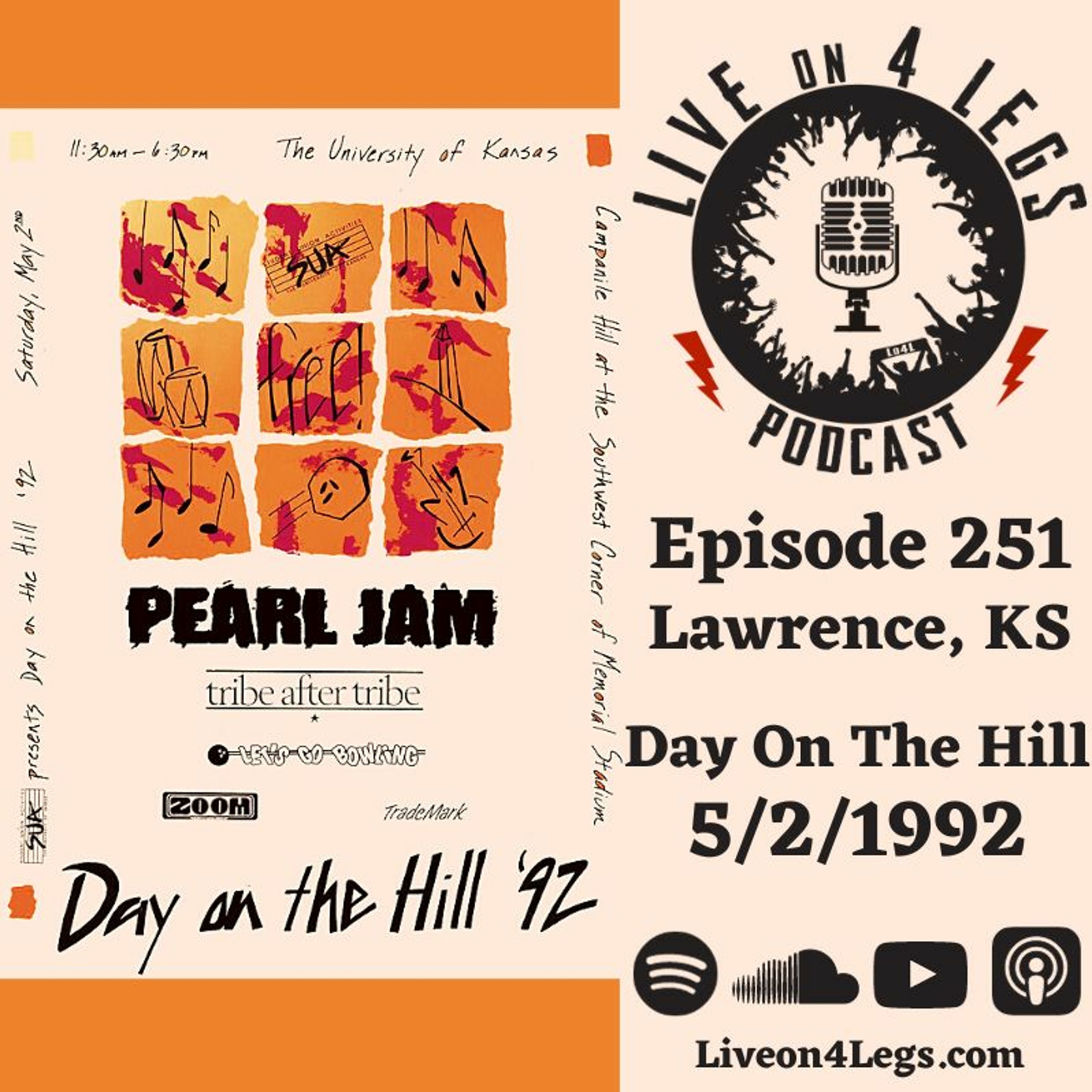 Live On 4 Legs: Pearl Jam Podcast
