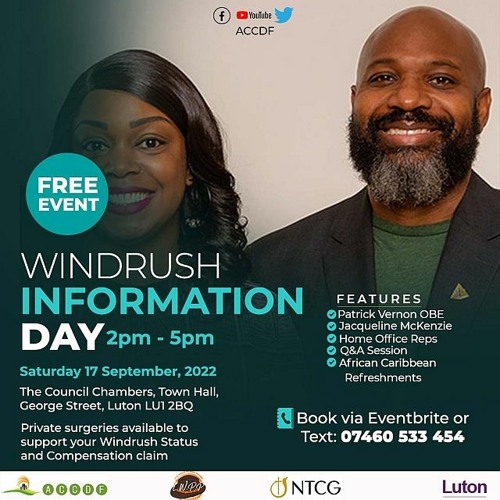 The ACCDF: Windrush Information Day by Quality Jingles!