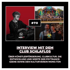 Trancetalk Folge 70 *Club SCHLAFLOS* - Teil 1