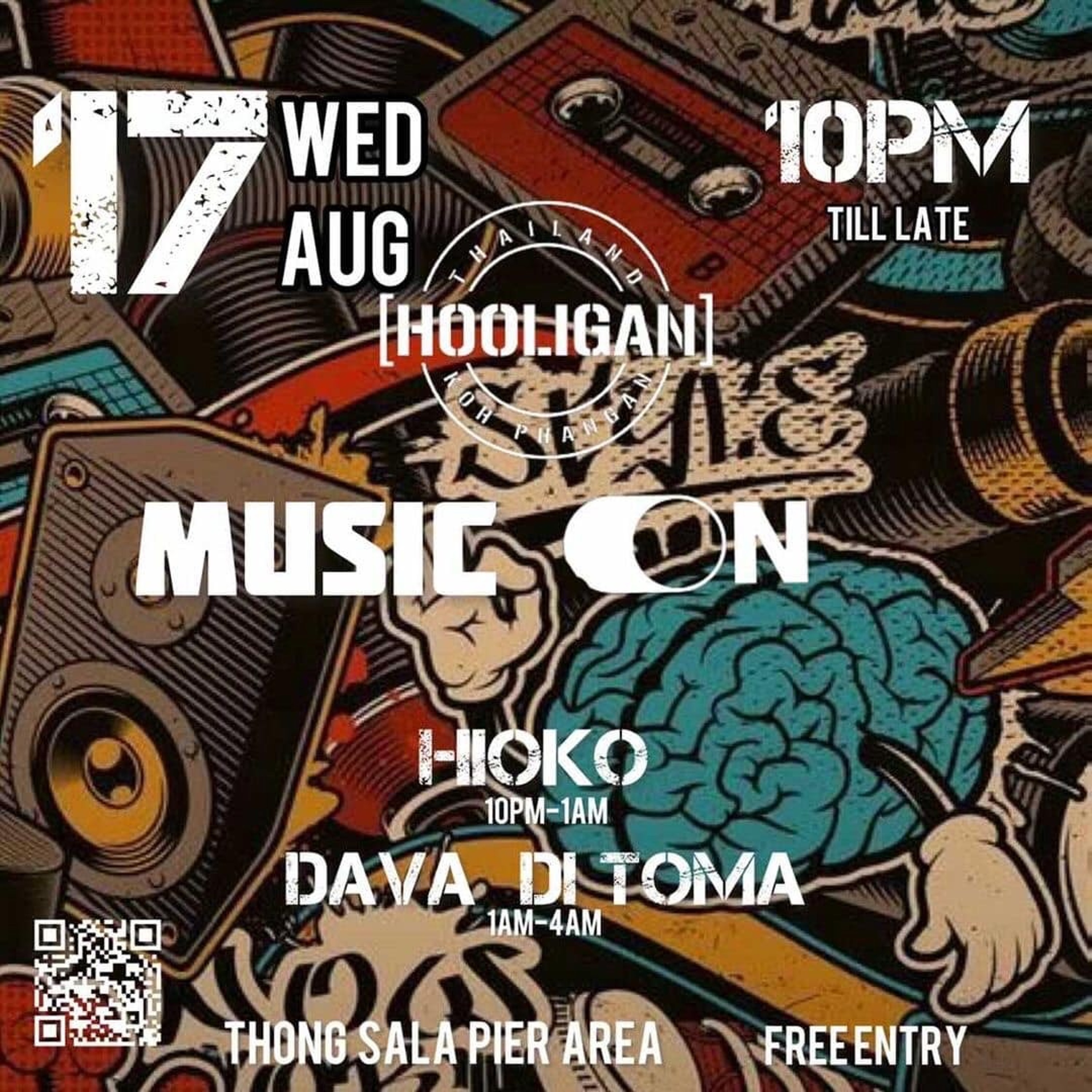 Dava Di Toma @ Hooligan Bar Koh Phangan 17.08.22 episode artwork