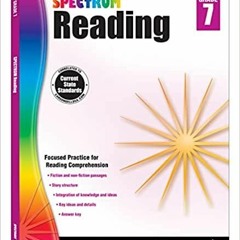 Read* Spectrum Read*ing Comprehension Grade 7 Workbook, Nonfiction and Fiction Passages, Analyzing a