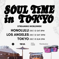Soul Time in Tokyo 2020: Jun Saito (Tokyo)