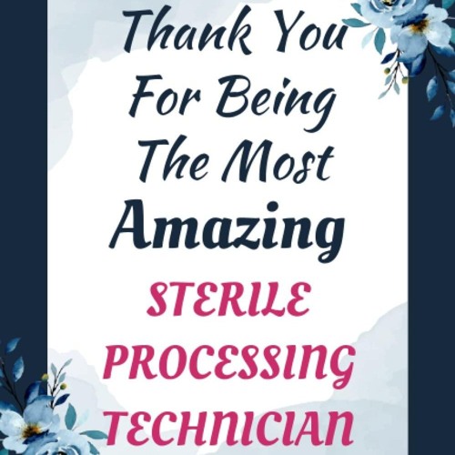 read sterile processing technician notebook: lined blank notebook journal f