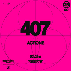 Resonance Moscow 407 w/ Acrone (04.11.2023)