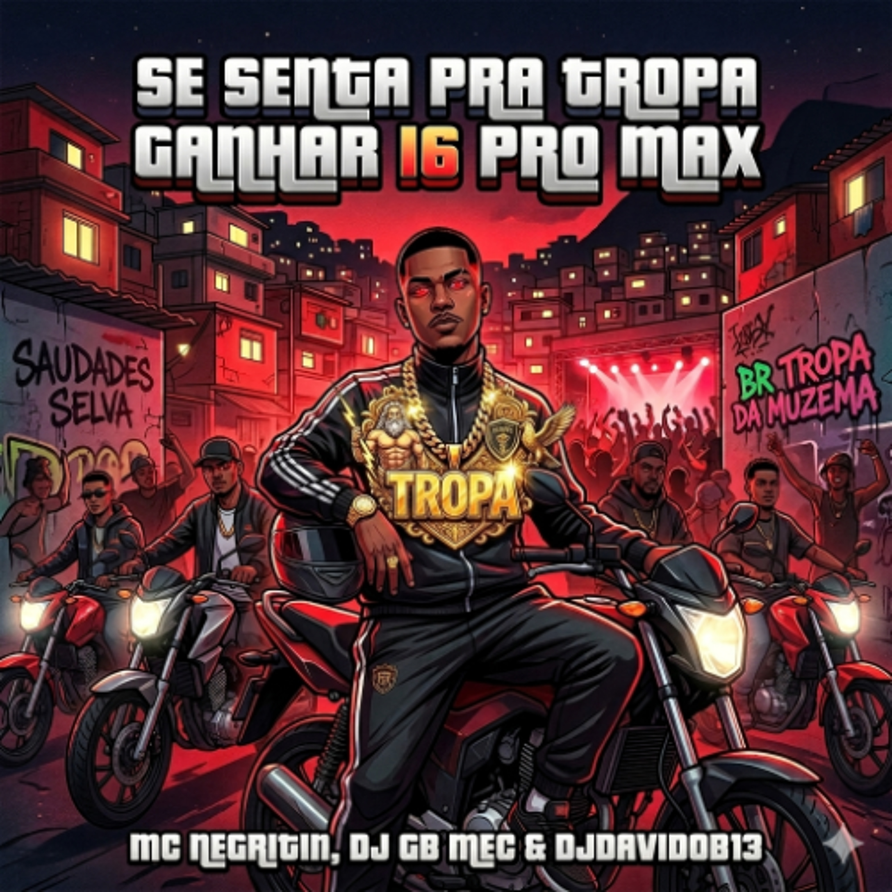 NEGRITIN - SE SENTA PRA TROPA GANHAR 16 PRO MAX [[DJDAVIDOB13XDJGBMEC]] episode artwork