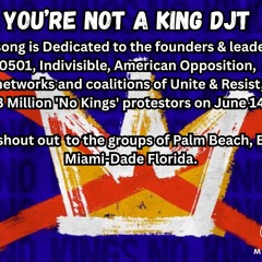 We Dissent You're Not A King DJT