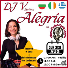 DJ V Alegria | Live from BSC Salsa Congress | Salsa Influences Over the Decades | 31.08.25