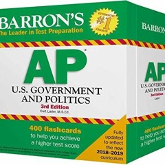 READ/DOWNLOAD AP U.S. Government and Politics Flash Cards (Barron's Test Prep) e