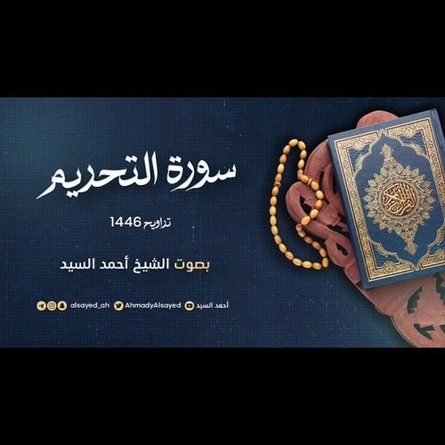 سورة التحريم || ليالي رمضان ١٤٤٦ || الشيخ أحمد السيد
