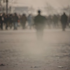 walking on