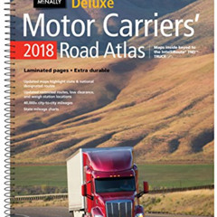 [READ] EBOOK ✓ 2018 Rand McNally Deluxe Motor Carriers' Road Atlas (Rand Mcnally Moto