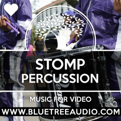 Tribal Stomp Percussion - Royalty Free Background Music for YouTube Videos Vlog | Drums Drive