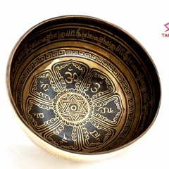 手打シンギングボウル 19cm ビジャマントラ（超美音）285Hz,396Hz検出 SB231102 - 19G