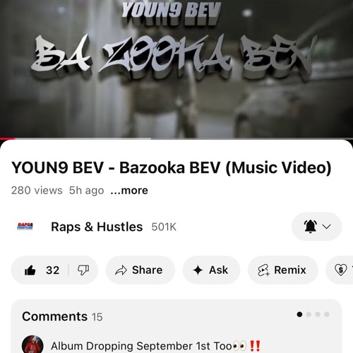 YOUN9 BEV -Bazooka BEV (UNRELEASED MUSIC VIDEO)