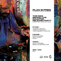 TIMMY STEWART - THE MAN BEHIND THE COUNTER LAUNCH PARTY AT PLAN B - 31.01.25