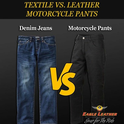 Textile Vs Leather Motorcycle Pants Eagle Leather