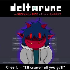 Kriee P. - "I'll answer all you got!" [Tsssop]