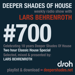 DSOH #700 Deeper Shades Of House - Classic House Special