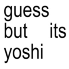 guess by charli xcx but its yoshi