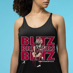 Breezie Brewer Alabama Crimson Tide And Blitz Brewers Blitz Cali Brewer Shirt