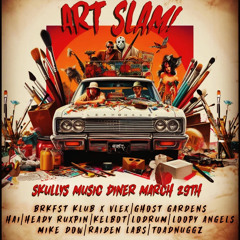 Loopy Angels at Art Slam, Skully’s Music Diner, Columbus, OH 03.29.2024