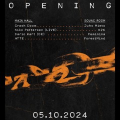 Kivipaino Opening Turku 5.10.24