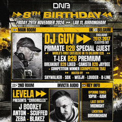 BENCH - DNB COLLECTIVE 8TH BIRTHDAY DJ ENTRY