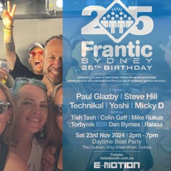Frantic Sydney 25th Birthday Mixtape | DJ Micky D | MD46 | November 2024