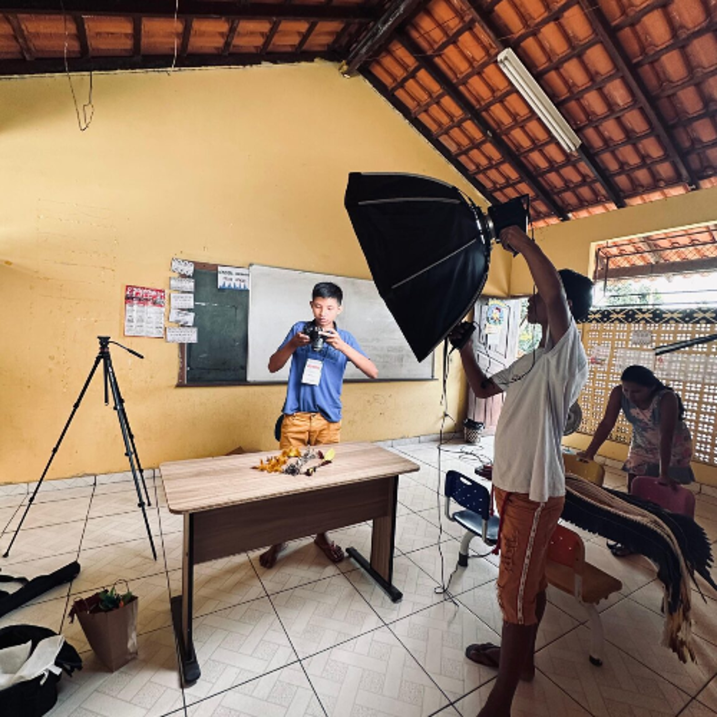 Aldeia Vista Alegre do Capixauã recebe jornada de formação em mídias digitais para fortalecer geração de renda comunitária