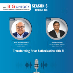 Transforming Prior Authorization with AI - Podcast with Siva Namasivayam