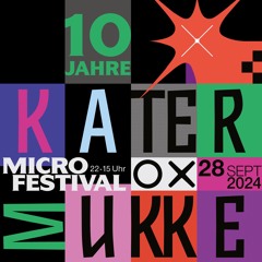 Bait & Switch @ Tanzhaus West - 10 Jahre Katermukke Microfestival - Dora Brilliant